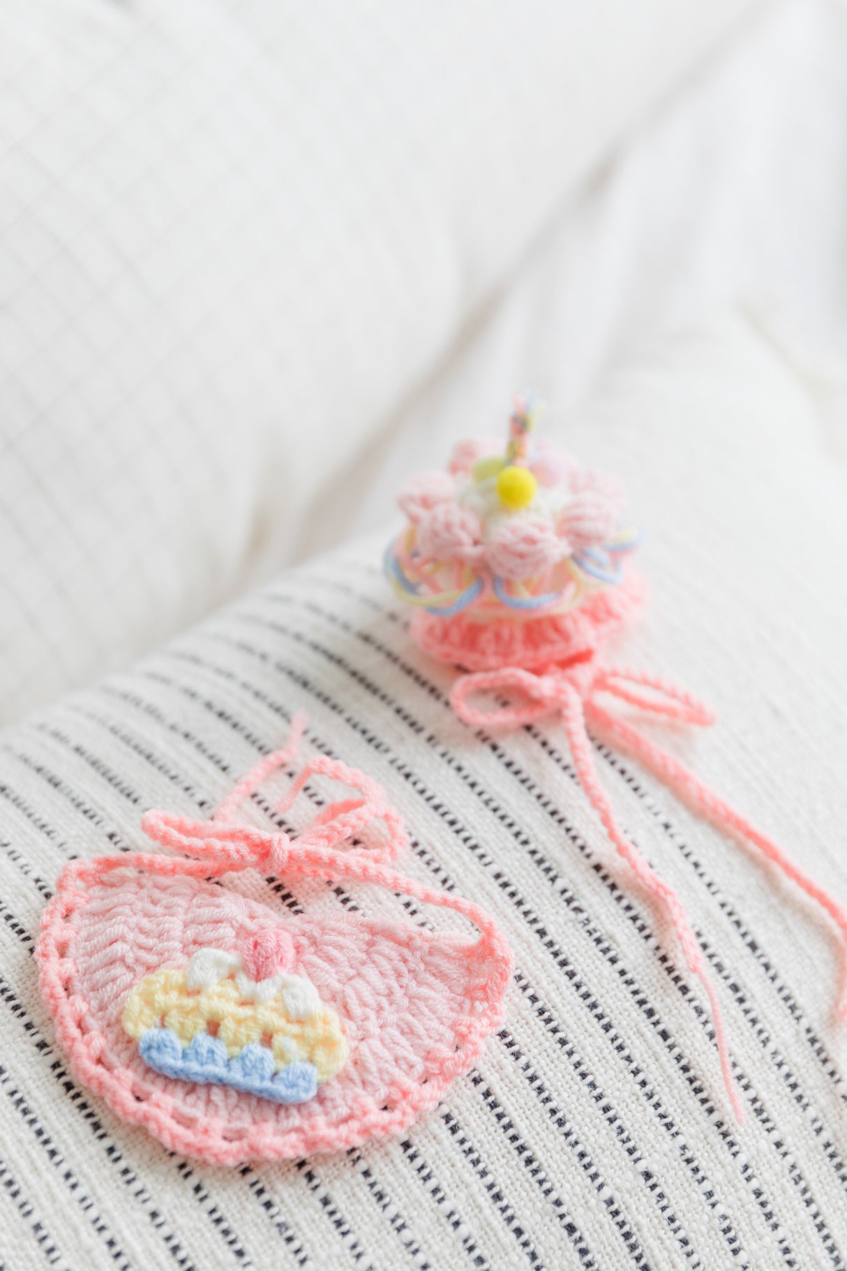 Design & Delight Gifts Crochet Outfit - Strawberry Shortcake Birthday 🍓🎀🎂