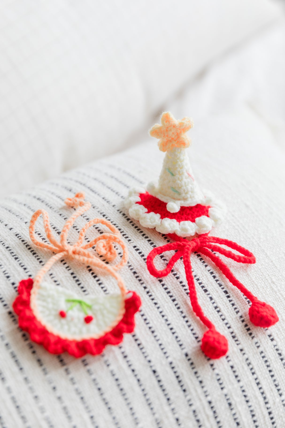 Design & Delight Gifts Crochet Outfit - Cherry Birthday ππ