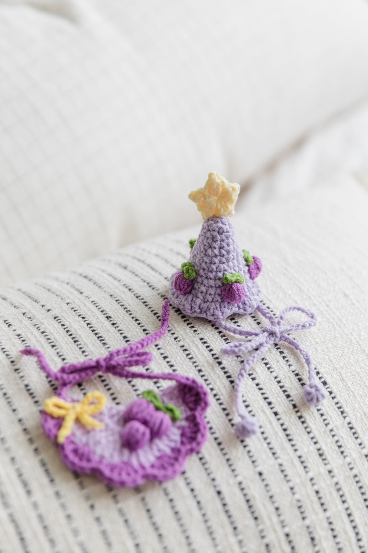 Design & Delight Gifts Crochet Outfit - Starry Grape Birthday 🍇⭐