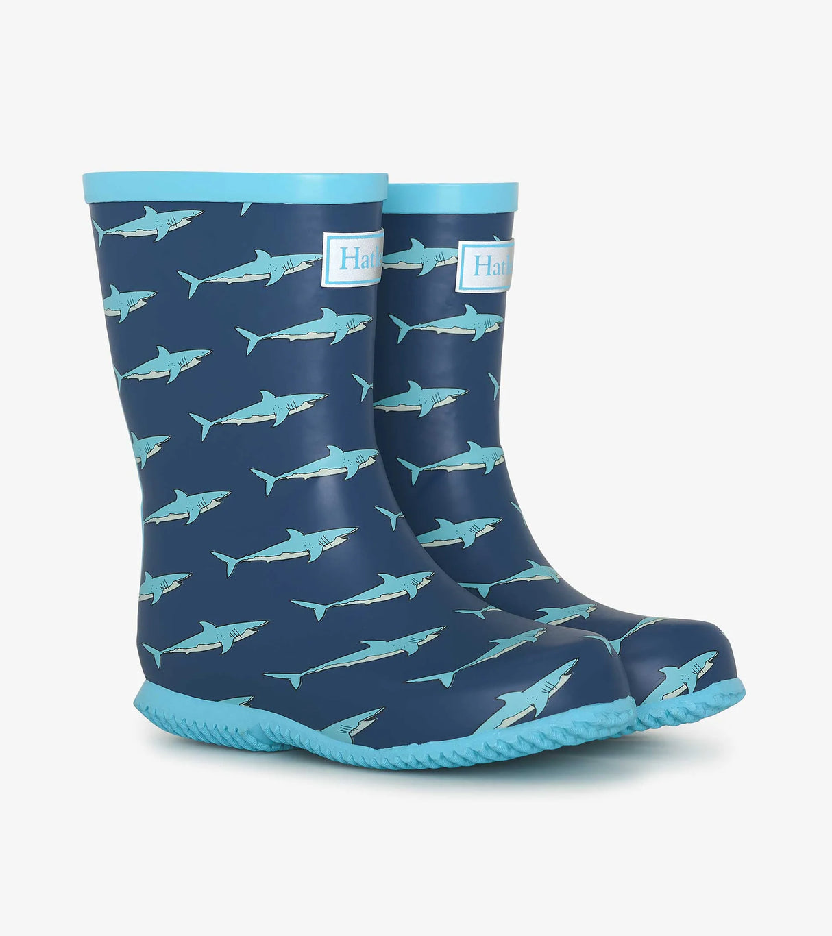 Boys Shark Tank Packable Rain Boots
