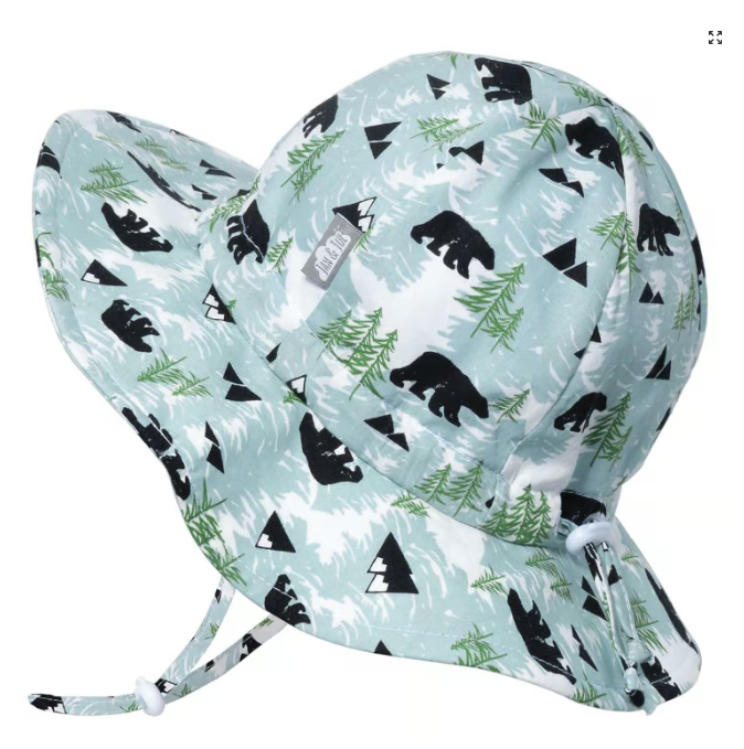 Jan & Jul Kids Cotton Floppy Hats - Bear