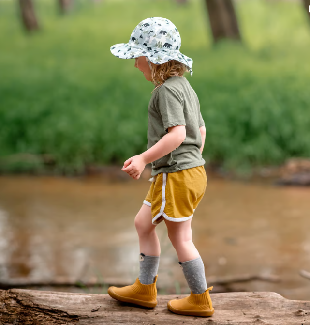 Jan & Jul Kids Cotton Floppy Hats - Bear