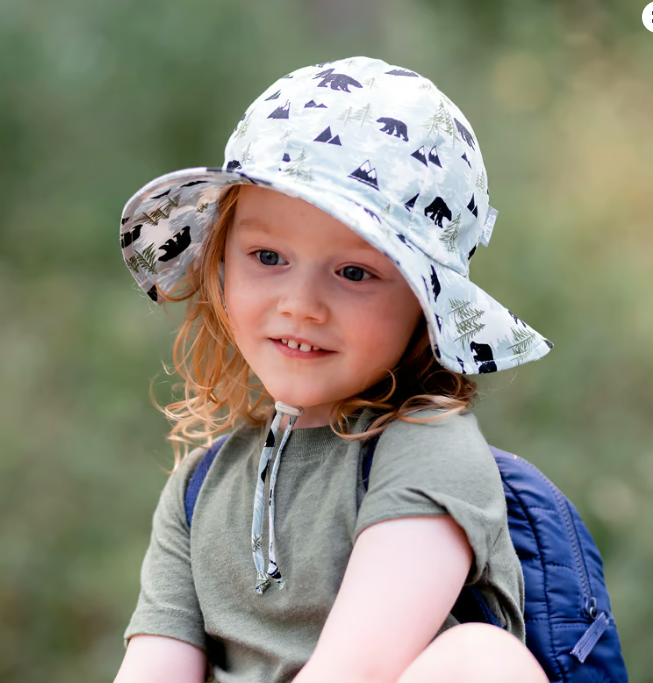 Jan & Jul Kids Cotton Floppy Hats - Bear