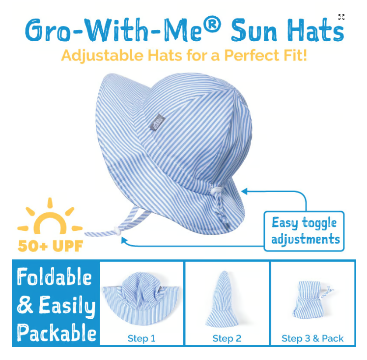 Jan & Jul Kids Cotton Floppy Hats - Birdie