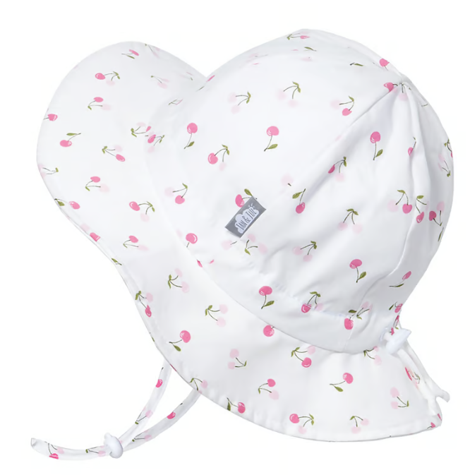 Jan & Jul Kids Cotton Floppy Hats - Cherries