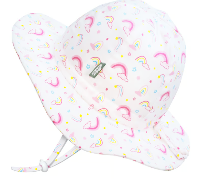 Jan & Jul Kids Cotton Floppy Hats - Rainbow