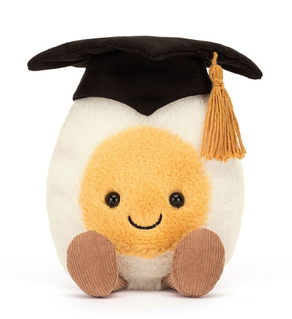 Jellycat Amuseable Boiled Egg Graduation