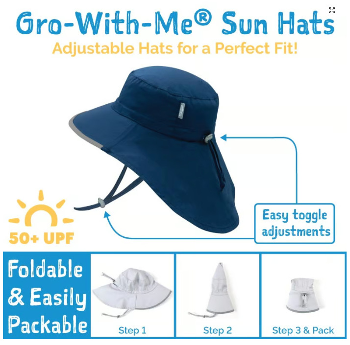 Jan & Jul Kids Cotton Adventure Hats - Dots