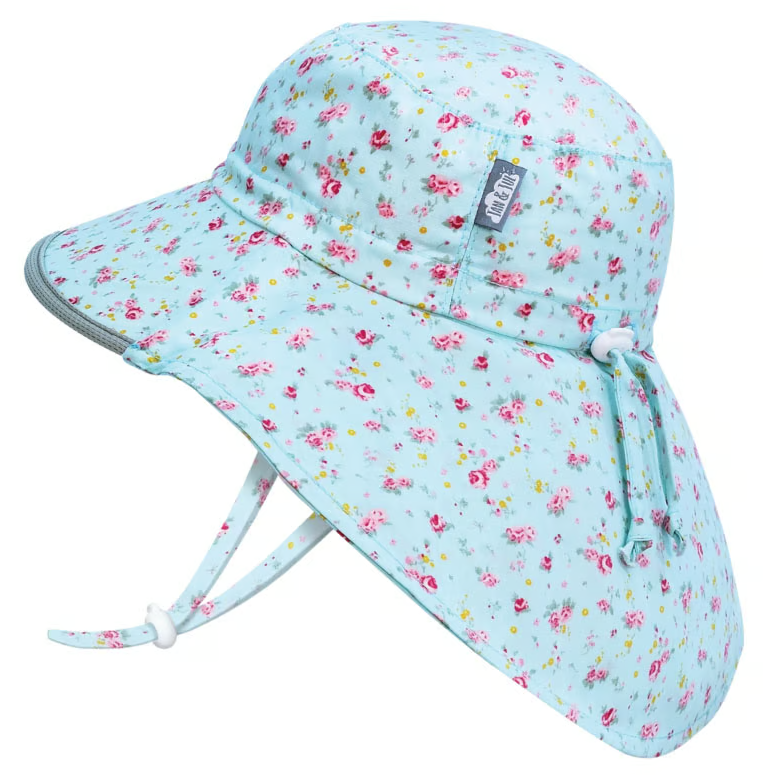 Jan & Jul Cotton Adventure Hat - Retro Rose