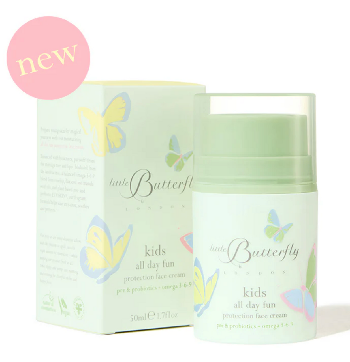 Little Butterfly Kids All Day Fun Protection Face Cream 50ml