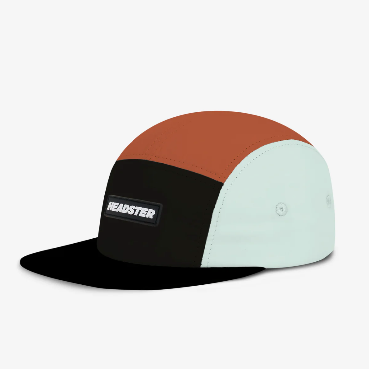Headster Runner Nylon Five Panel - Black