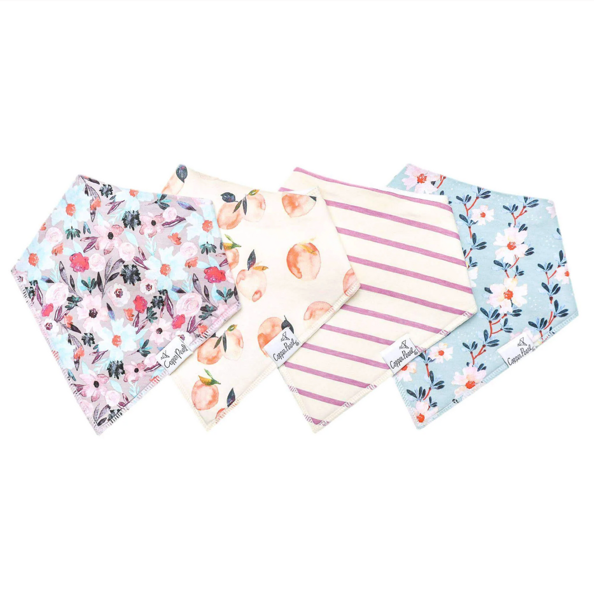 Copper Pearl Baby Bandana Bibs - Morgan
