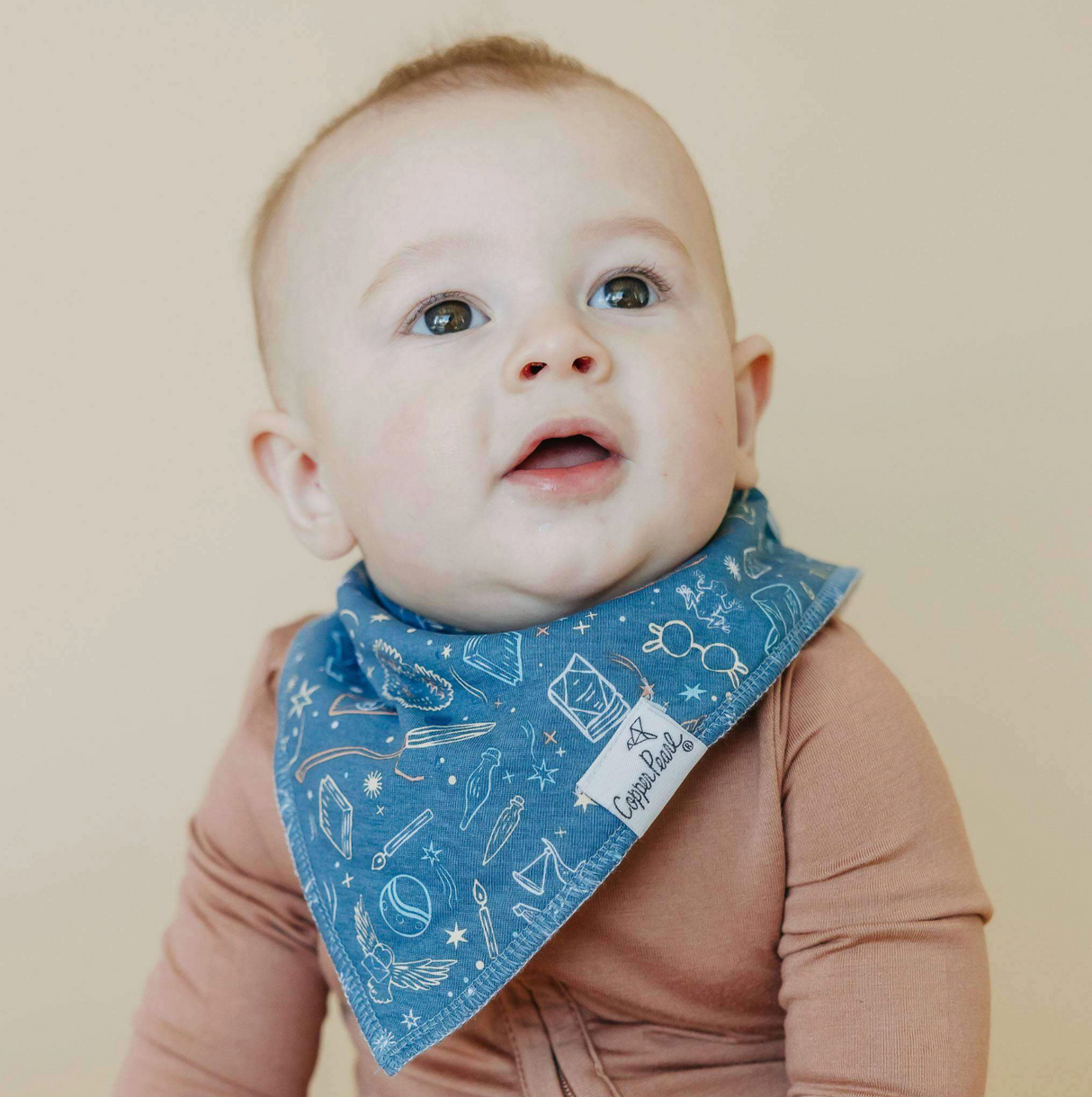 Copper Pearl Baby Bandana Bibs - Wizarding World