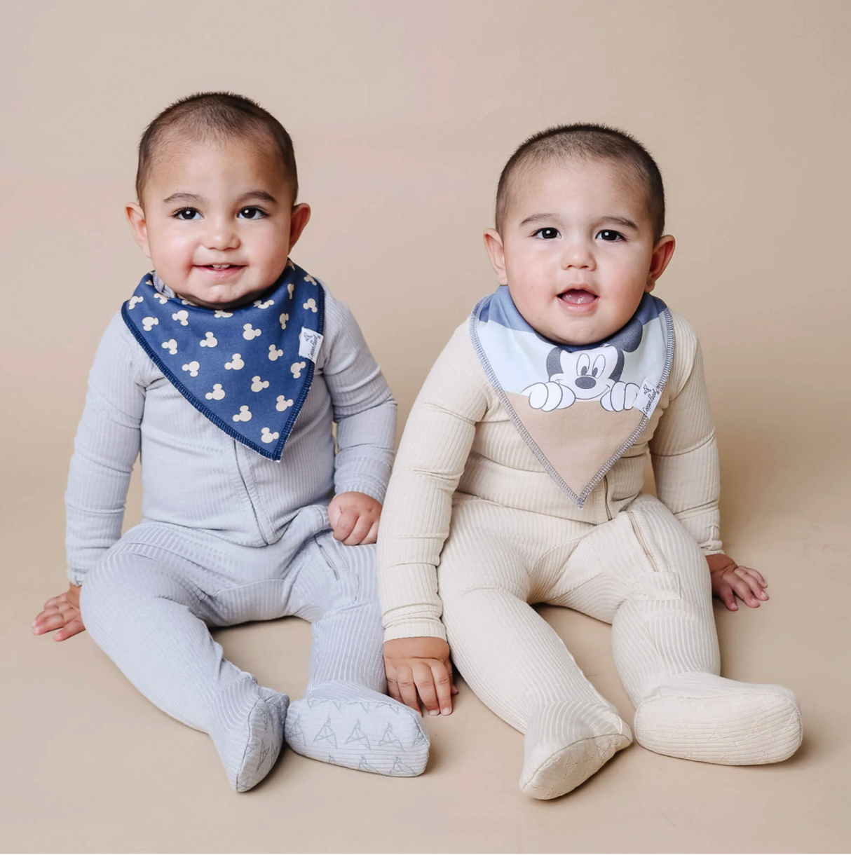 Copper Pearl Baby Bandana Bibs - Mickey Mouse & Friends