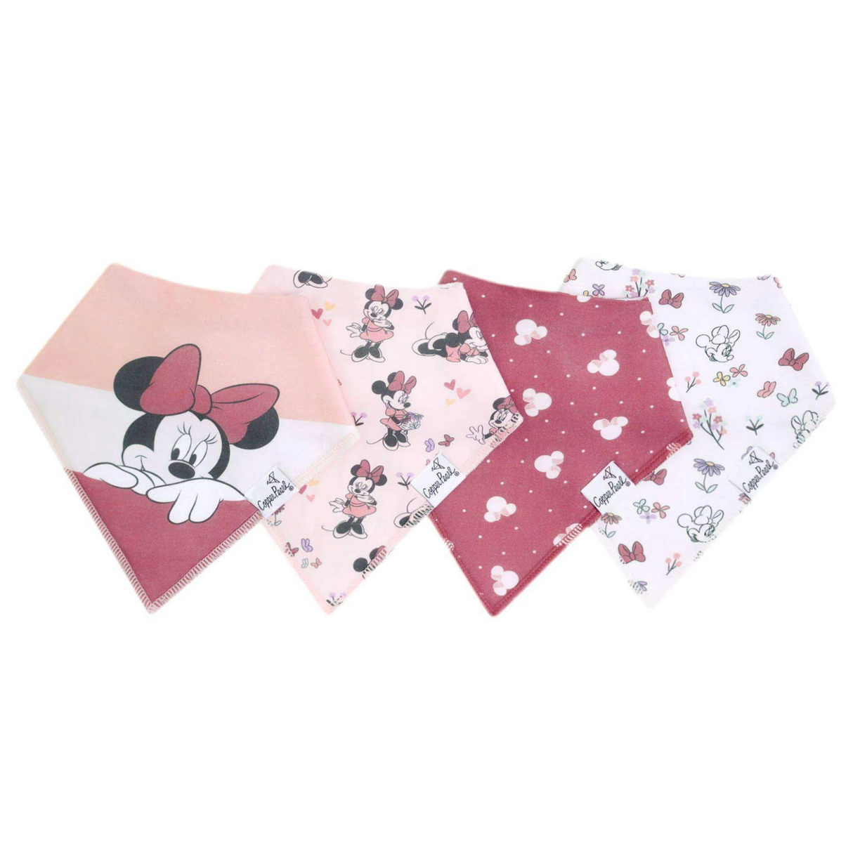Copper Pearl Baby Bandana Bibs - Minnie Mouse