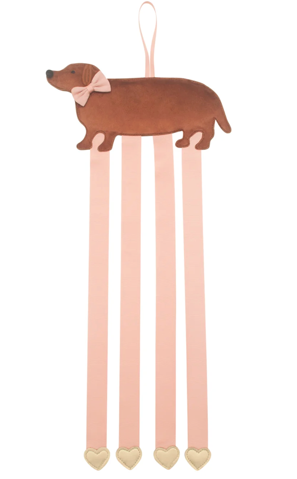 Rockahula Sausage Dog 4 Ribbon Clip Hanger