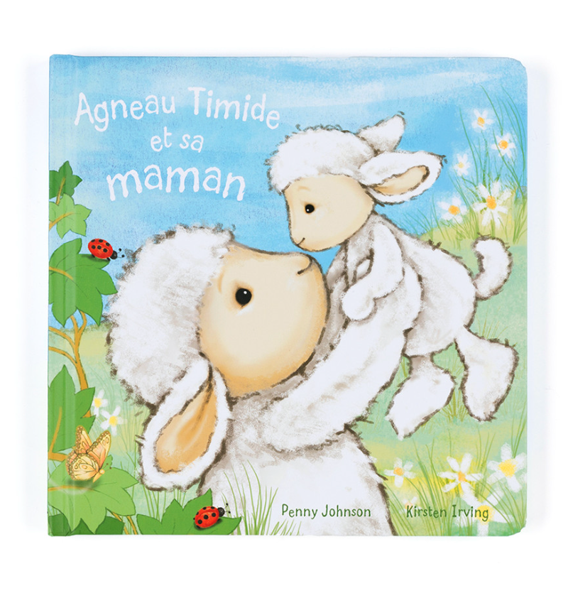 Jellycat Agneau Timide Et Sa Maman Livre - French