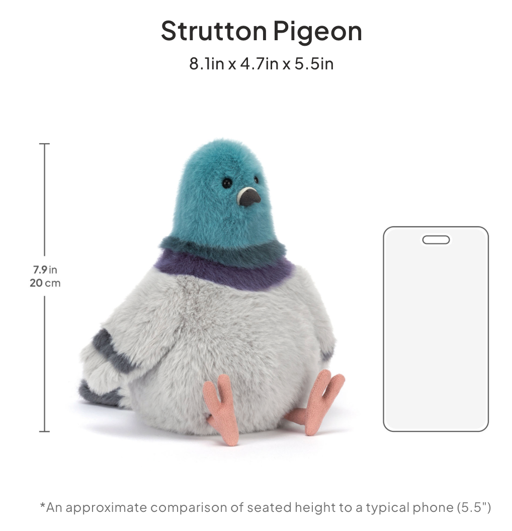 Jellycat Strutton Pigeon