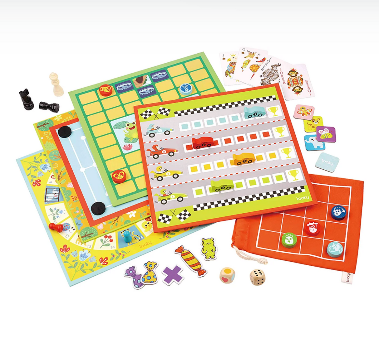 Tooky Toy 18 In 1 Classic Games Set