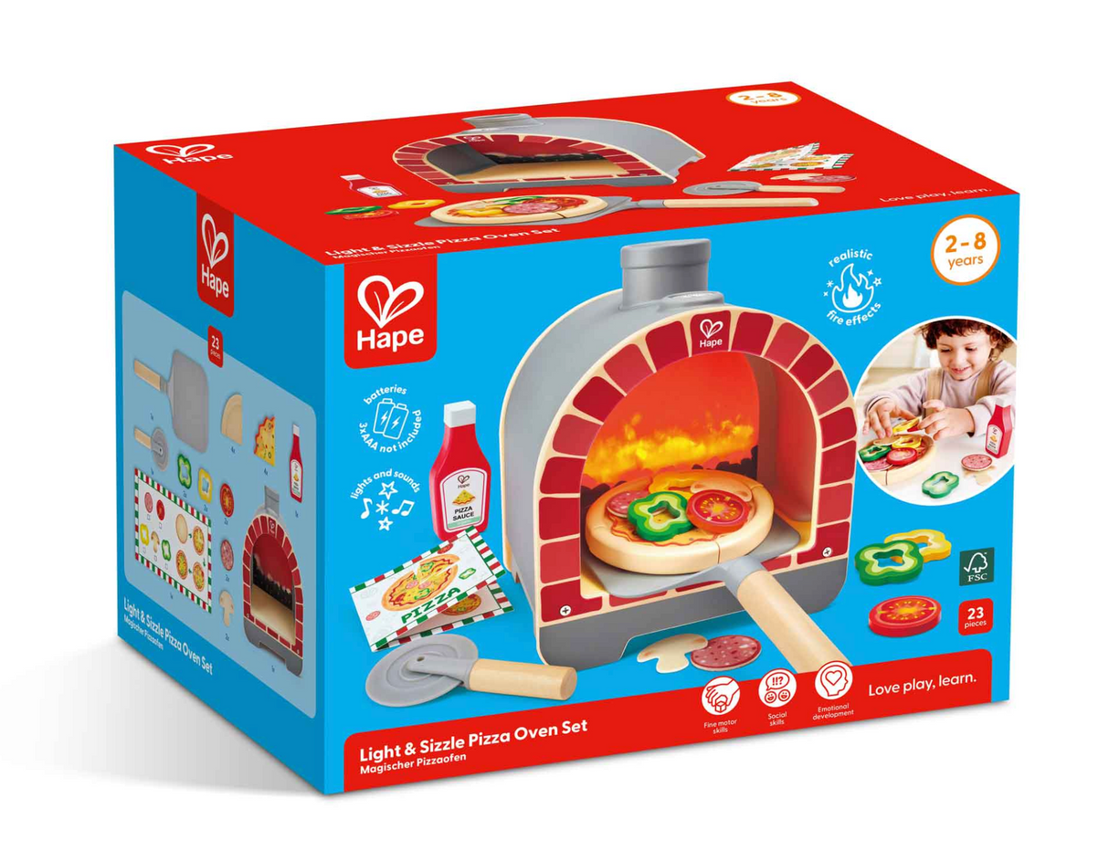Hape Light & Sizzle Pizza Oven Set