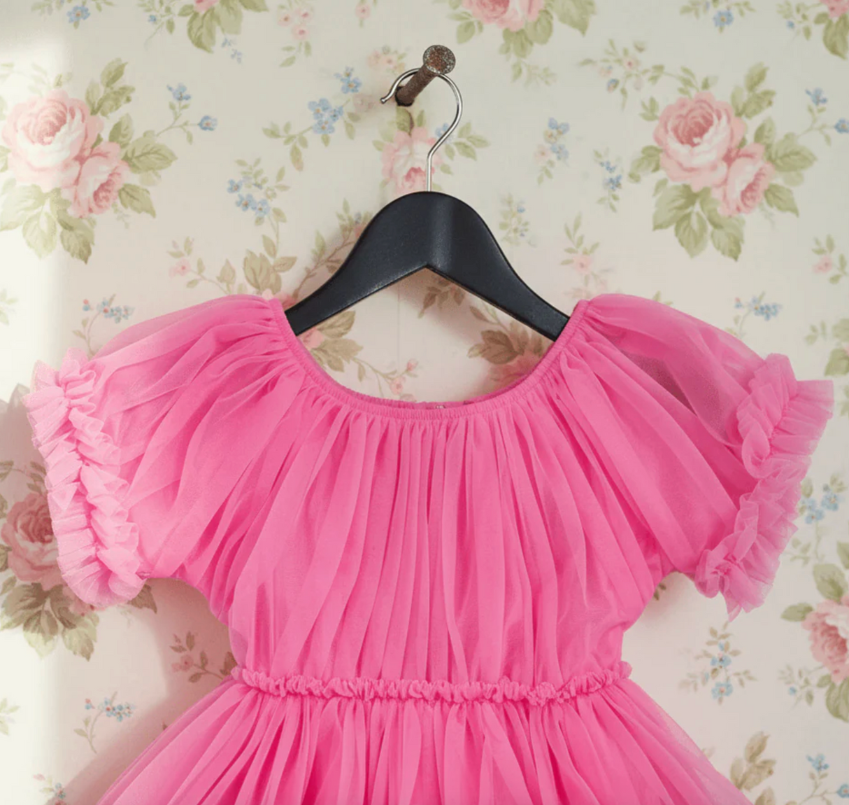 DOLLY PINK PLEASE! Frilly Dress - Aurora Bubblegum Pink (20th Anniversary Edition)