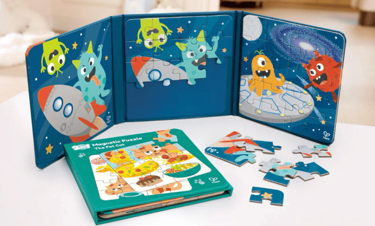 Hape Magnetic Puzzle Book
