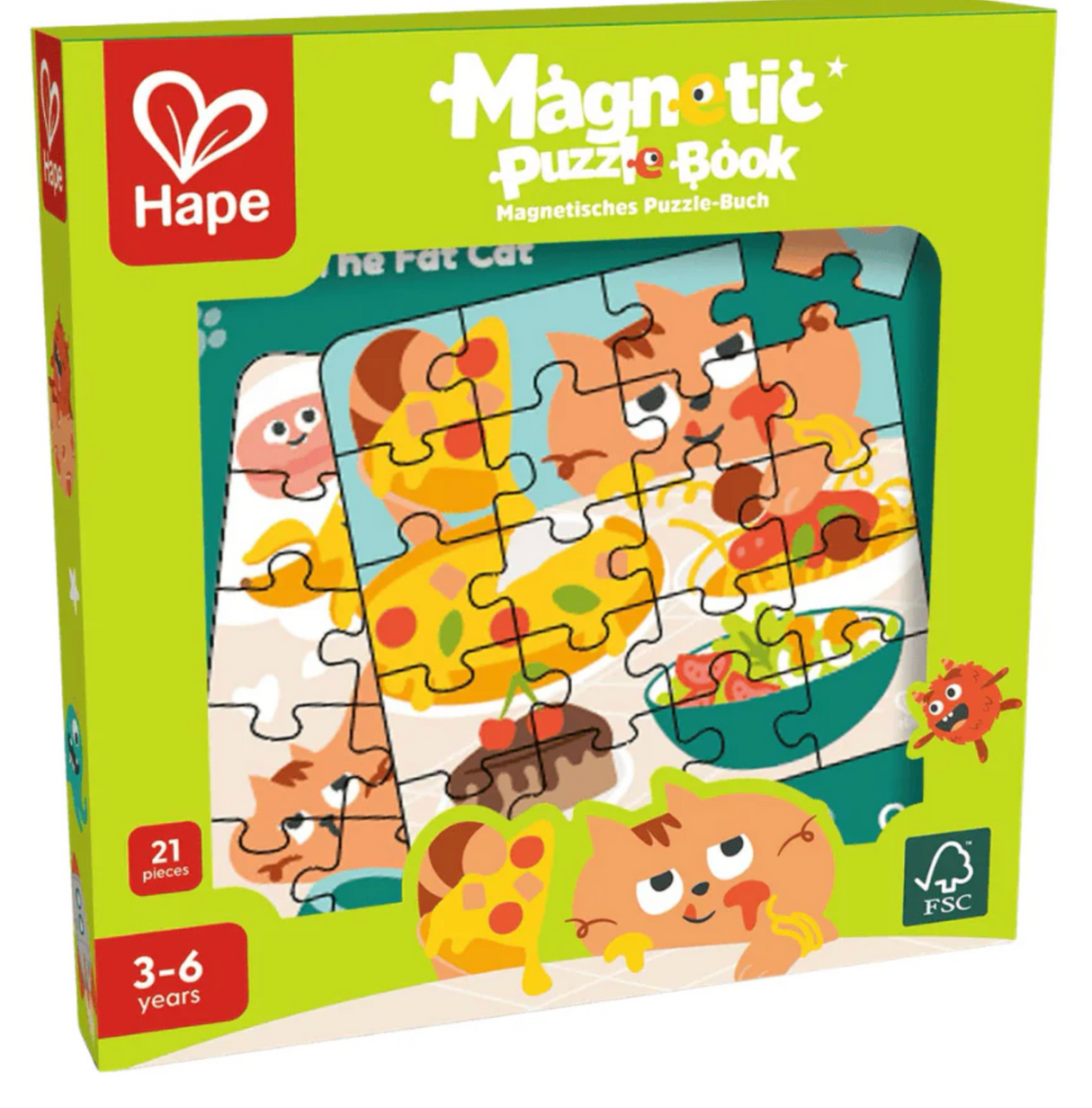 Hape Magnetic Puzzle Book