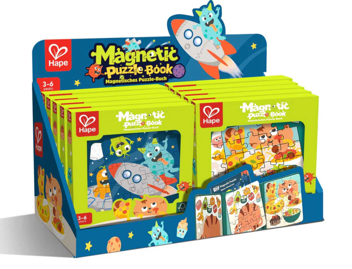 Hape Magnetic Puzzle Book