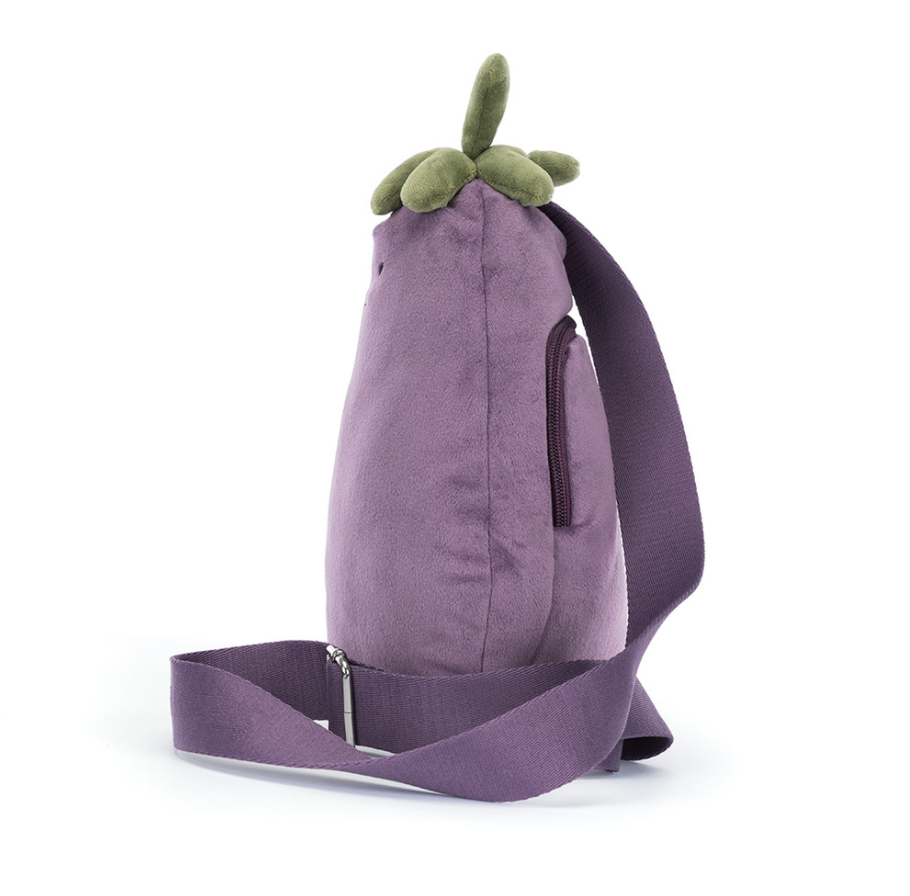 Jellycat Amuseables Eggplant Bum Bag