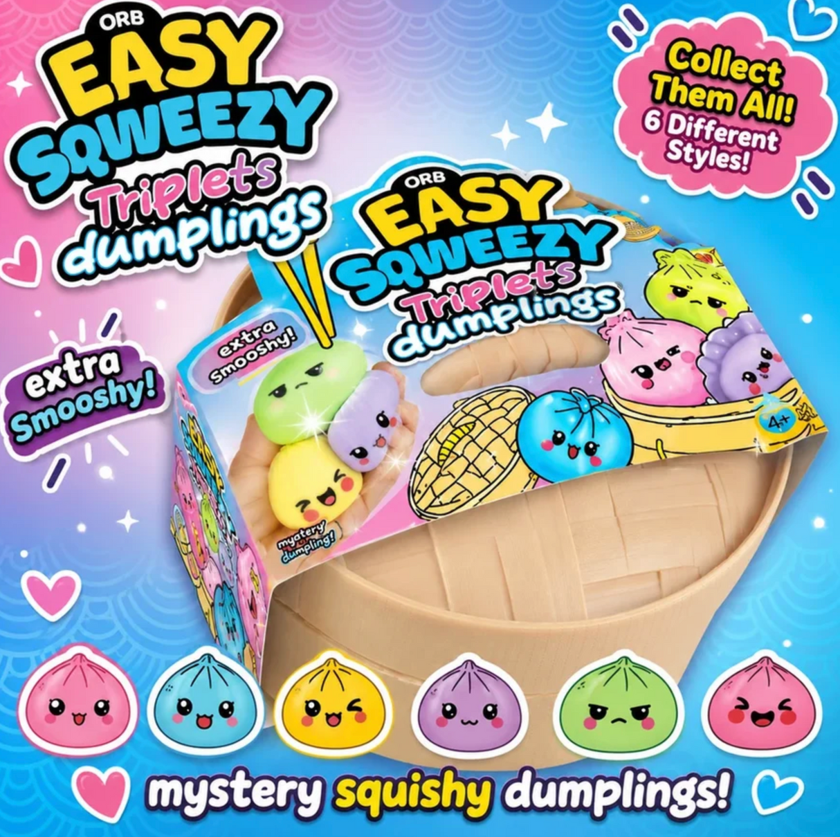 ORB Easy Sqweezy Triplets dumplings
