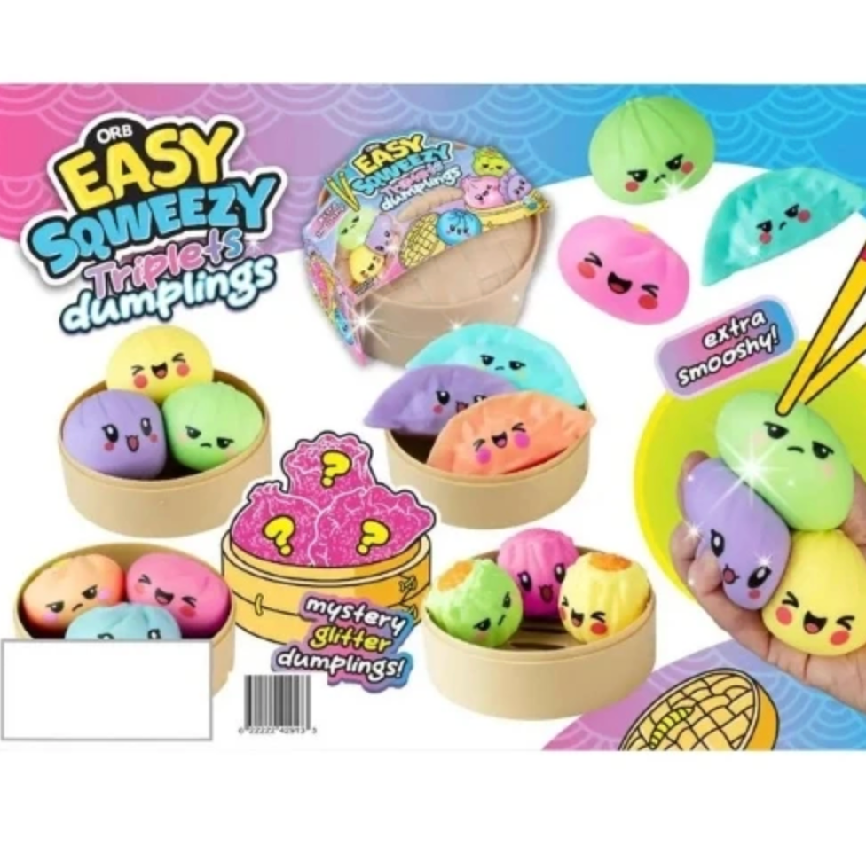 ORB Easy Sqweezy Triplets dumplings