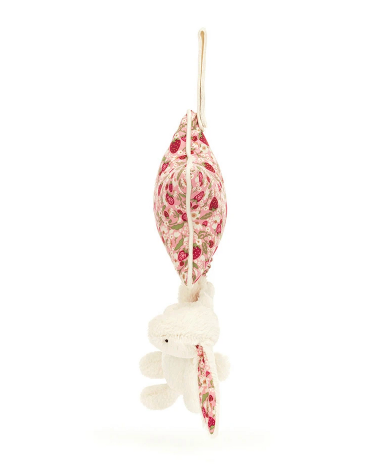 Jellycat Blossom Cream Bunny 'Berry' Musical Pull