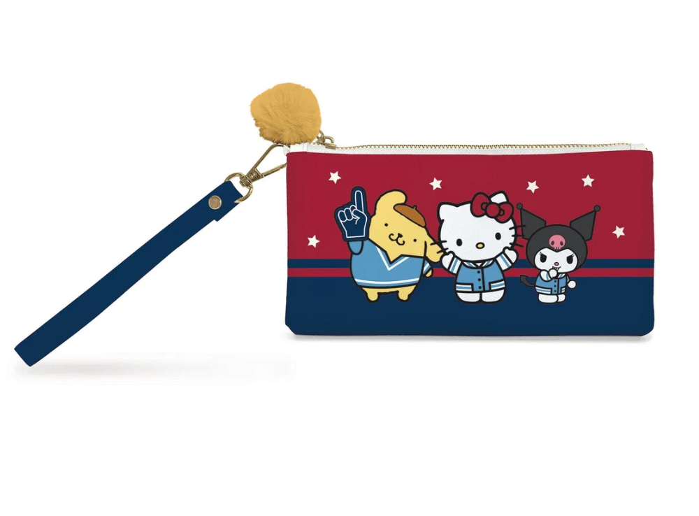 Sanrio Hello Kitty and Friends Varsity Pencil Pouch