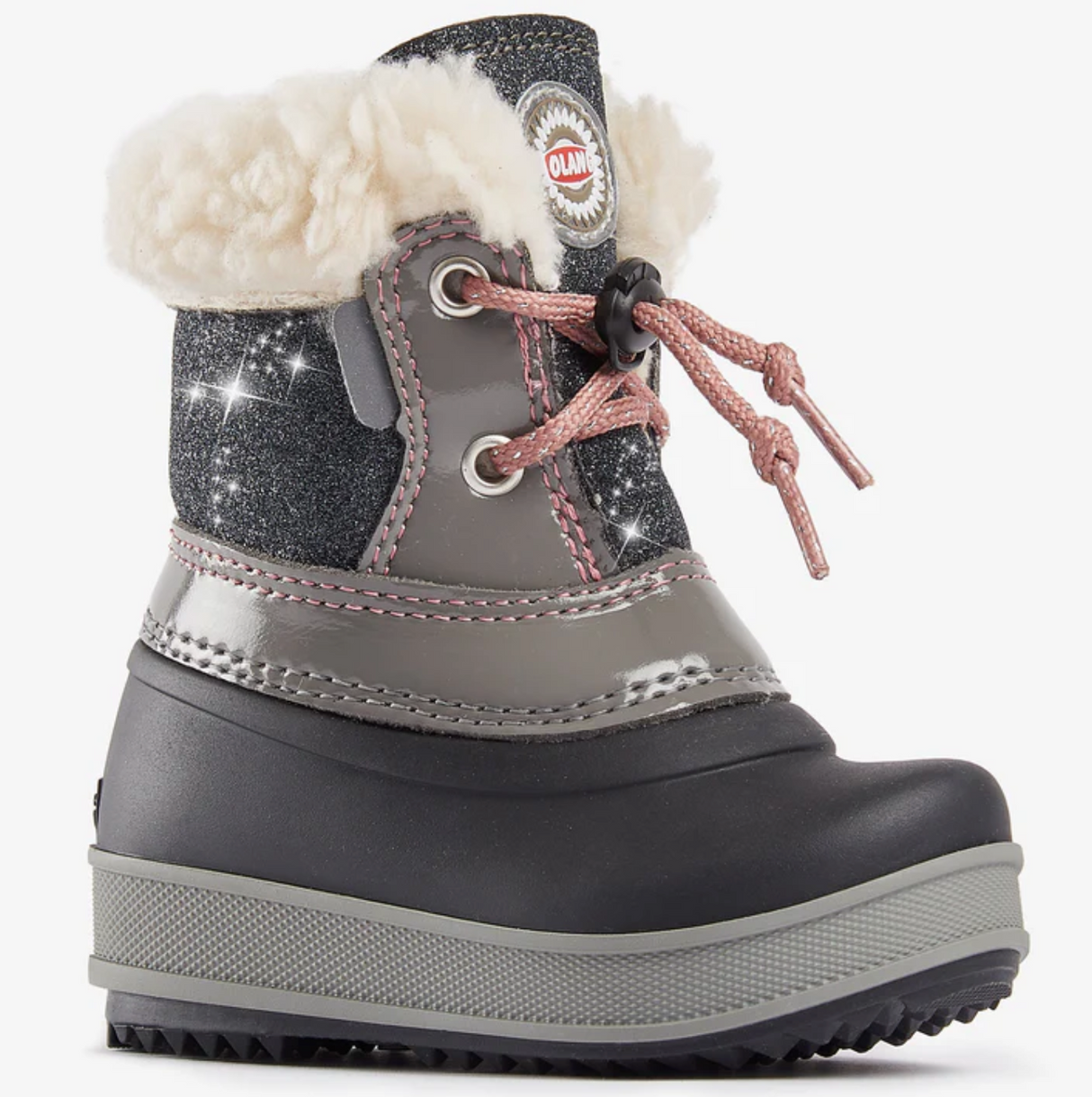 Olang Kids Ape Lux Winter Boots - Argento Lux