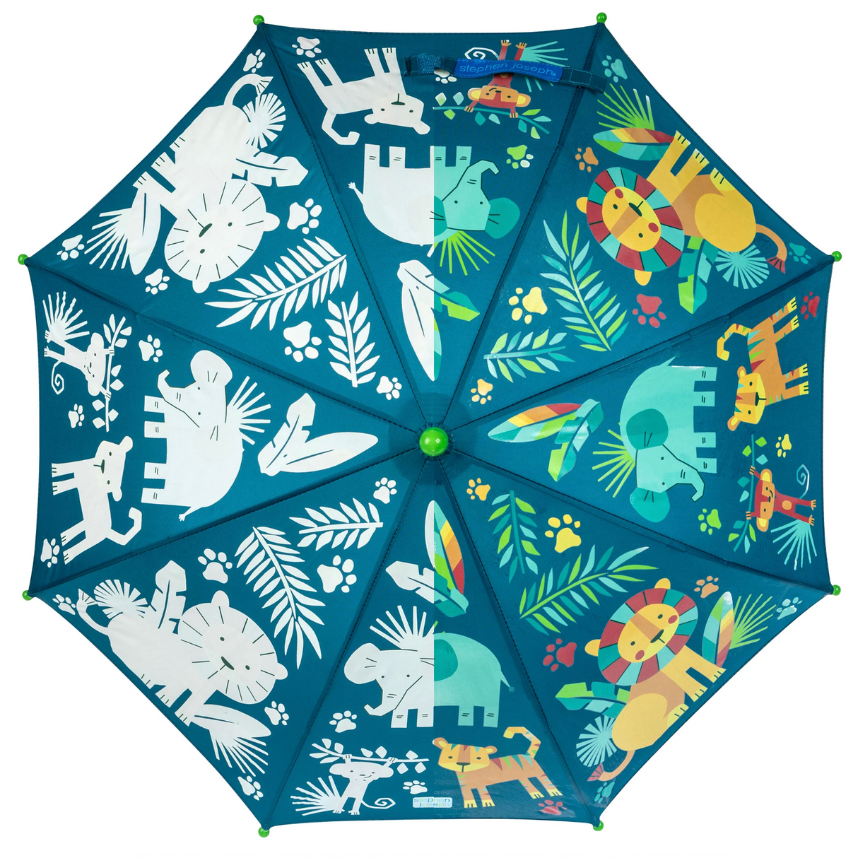 Stephen Joseph Color Changing Umbrella - Zoo
