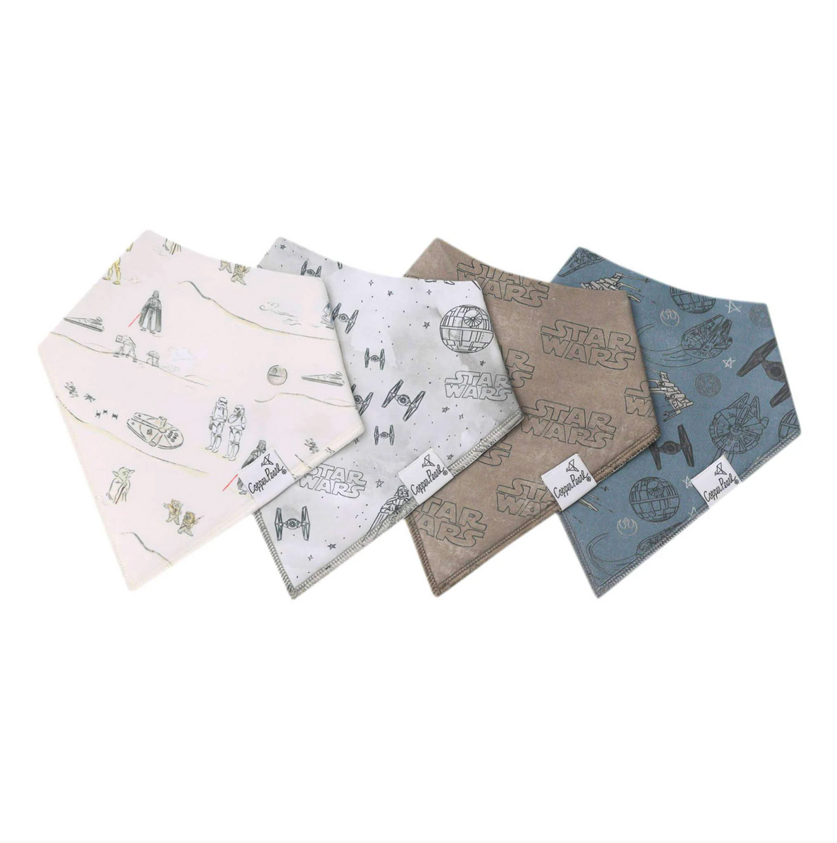 Copper Pearl Baby Bandana Bibs - Tatooine