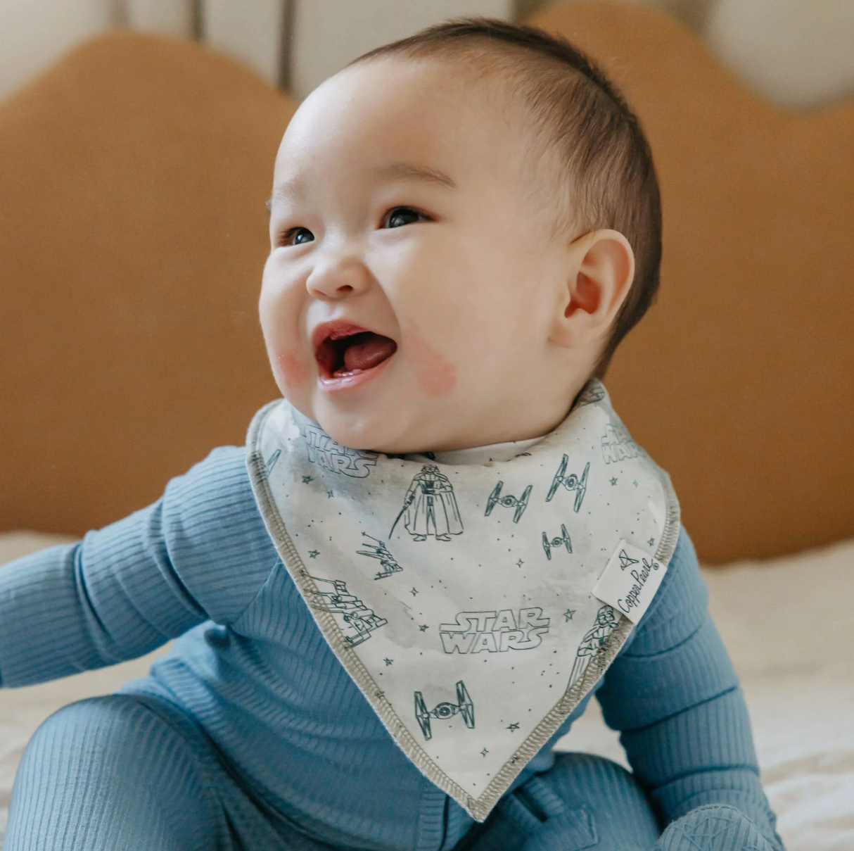 Copper Pearl Baby Bandana Bibs - Tatooine