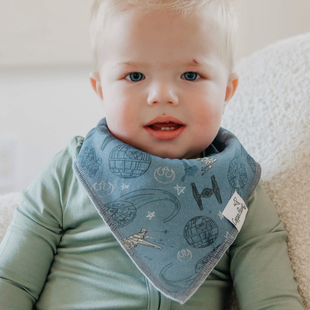 Copper Pearl Baby Bandana Bibs - Tatooine