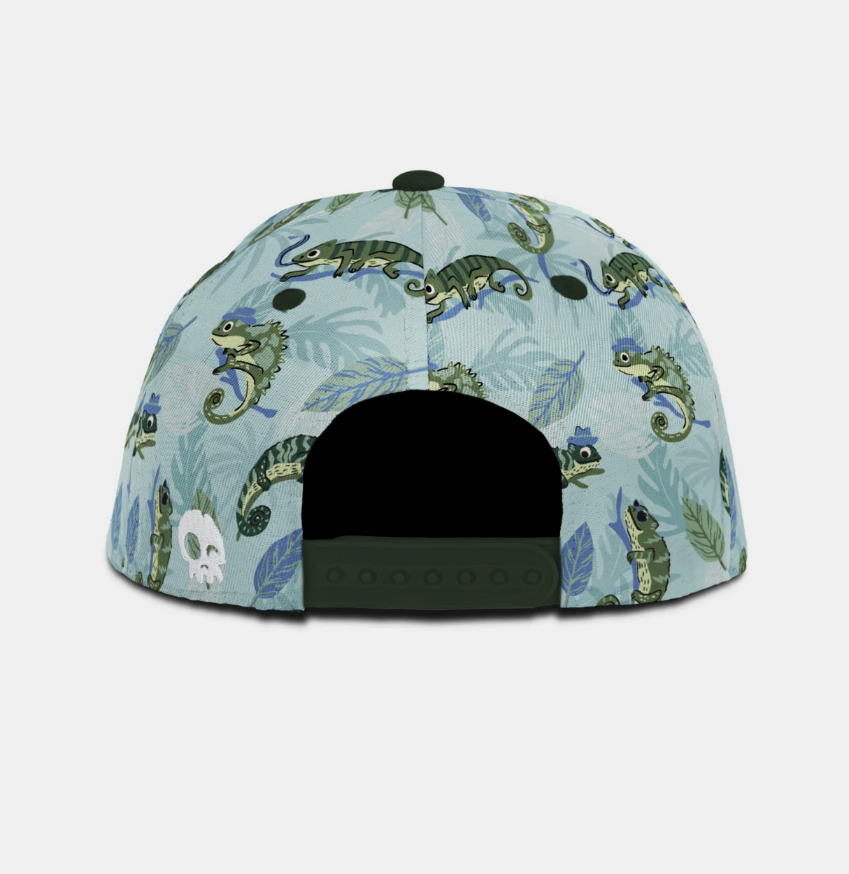 Headster Mister Chameleon Curved Brim Snapback Cap - Crystal