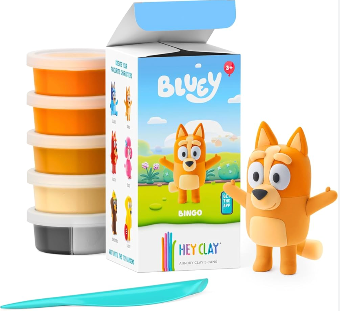 Hey Clay Bluey & Friends - Bingo