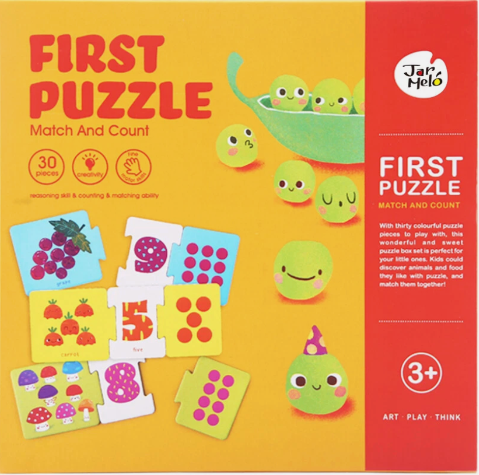 Jar Meló First Puzzle - Match and Count