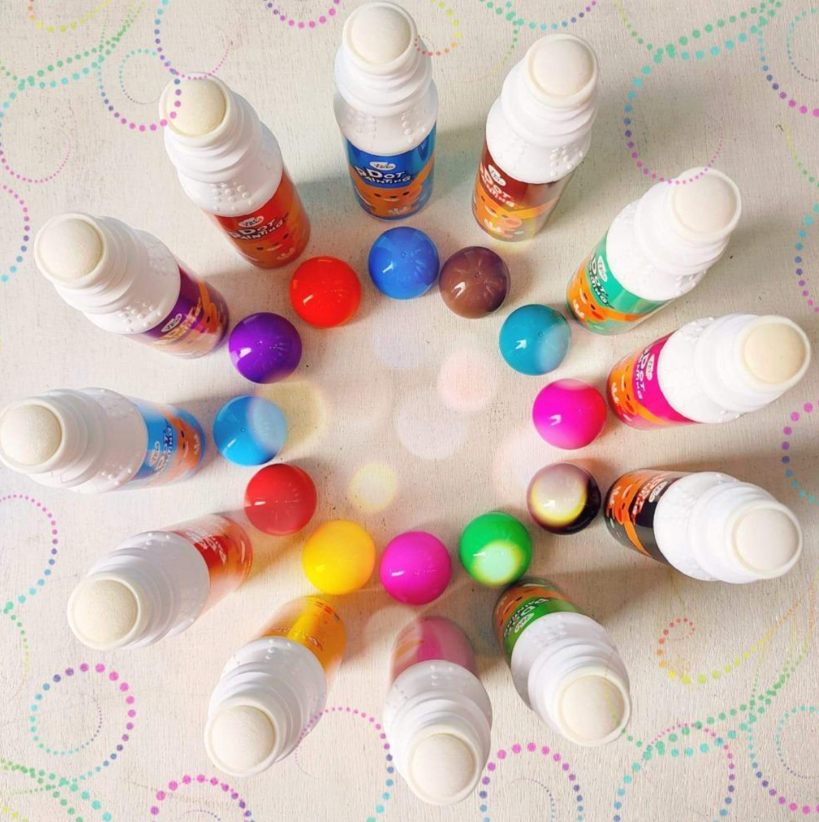 Jar Meló Dot Painting - 12 Colors