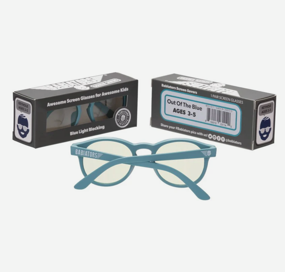 Babiators Keyhole Blue Light Screen Saver Glasses - Out Of The Blue