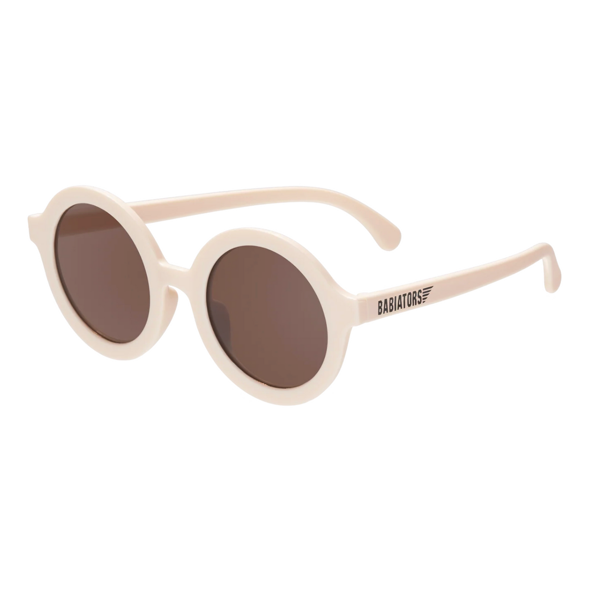 Babiators Non-Polarized Euro Round Sunglasses - Sweet Cream (6Y+)