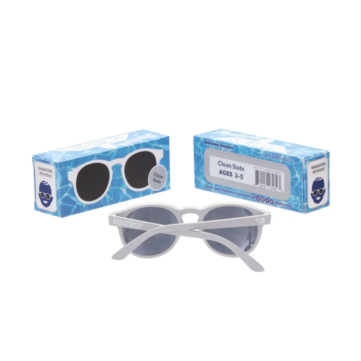 Babiators Non-Polarized Keyhole Sunglasses - Clean Slate