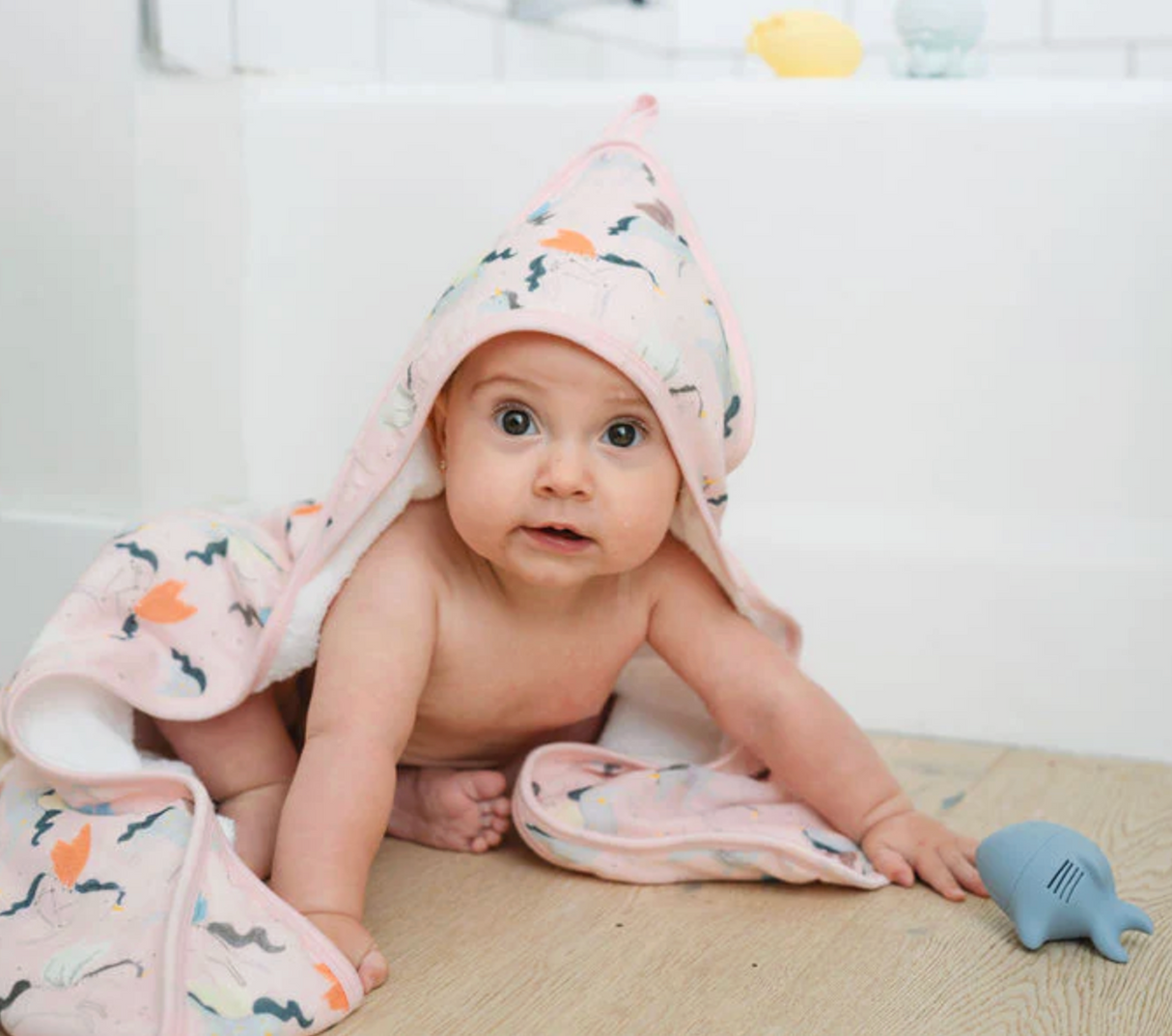 Loulou Lollipop Hooded Towel Set - Unicorn Ballet