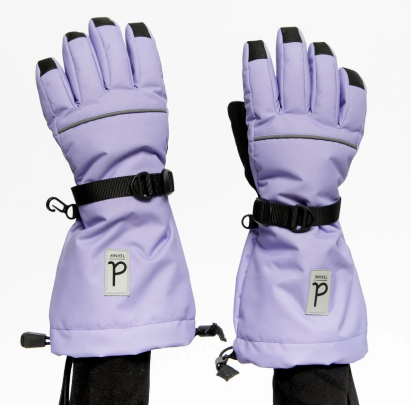 Deux Par Deux Teknik Winter Gloves - Violet