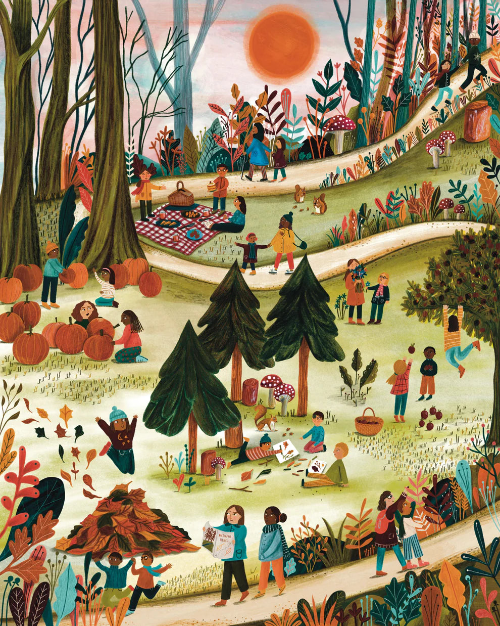 Once Upon a Puzzle - Secrets of the Autumn Woods 300pc