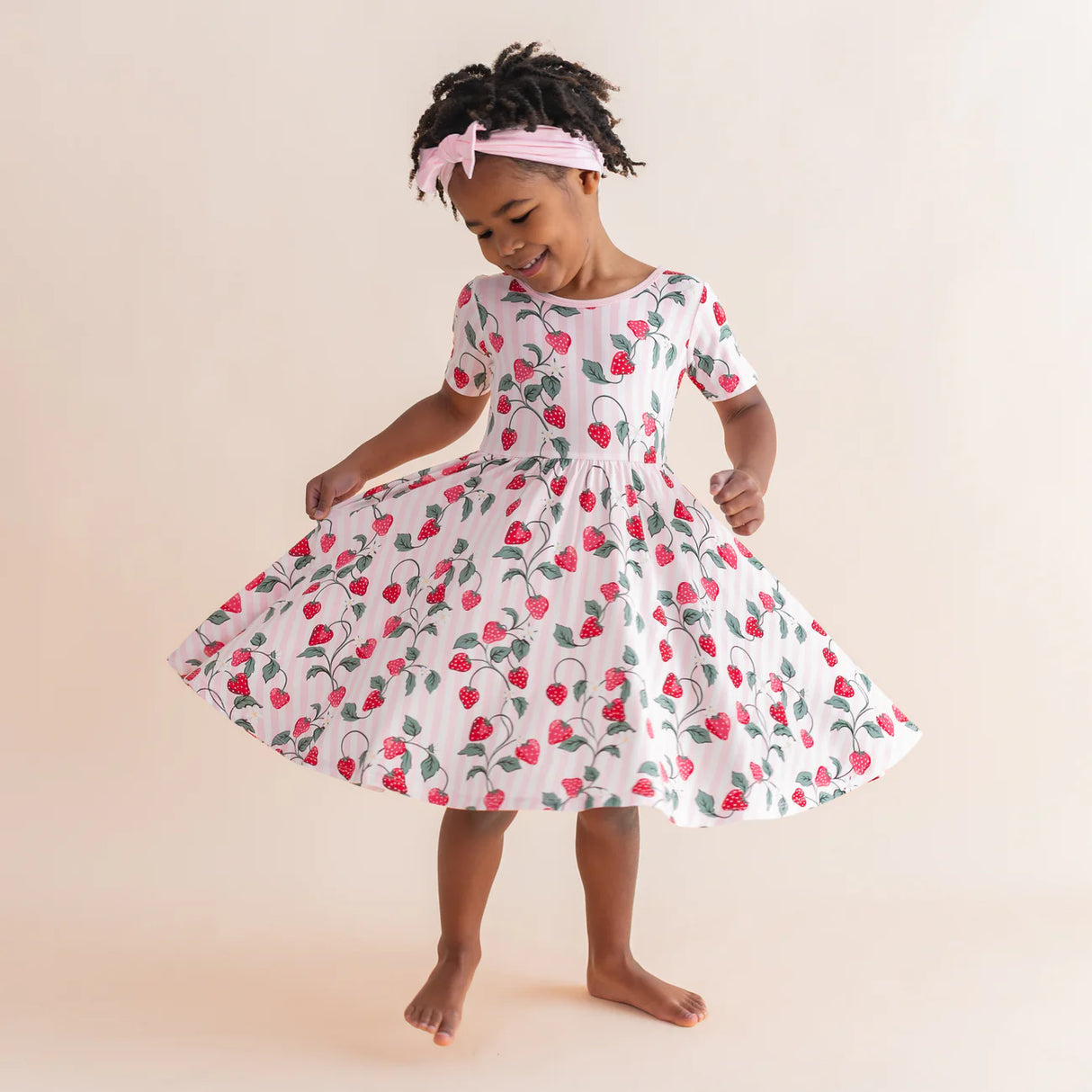 Kyte Baby - Twirl Dress in Strawberry Fields