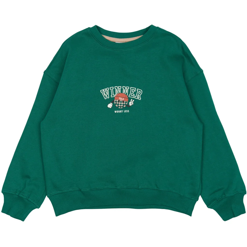 The New Paul Oversize Sweatshirt - Alpine Green